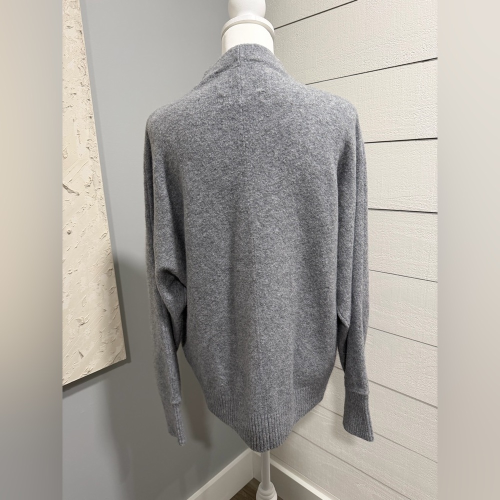 LOFT Heather Gray Turtleneck Sweater - Picture 6 of 6